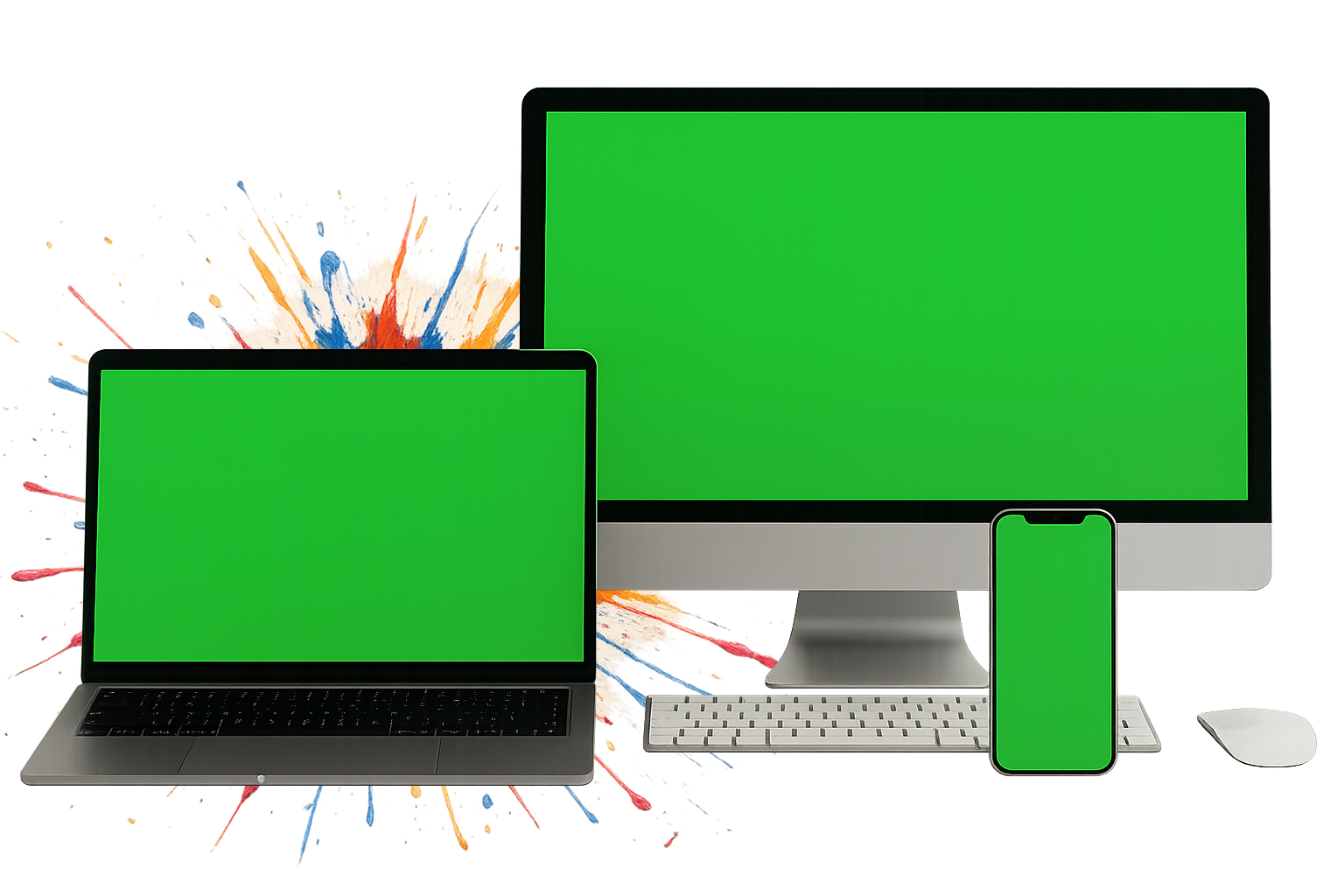 AI Website Builder Illustration